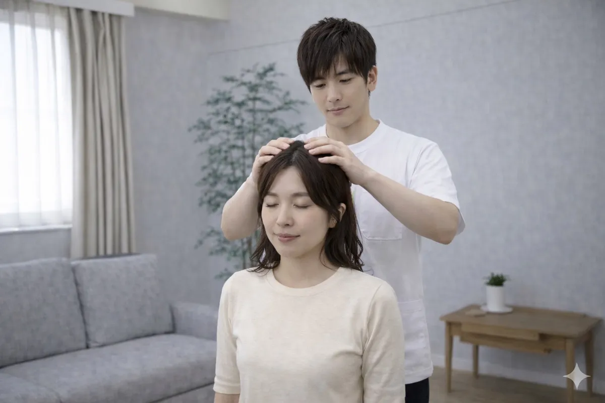 QTEメソッドによる施術風景