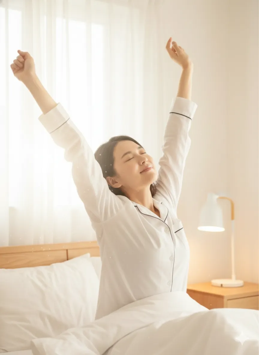 整体後に朝の動きが軽くなったイメージ