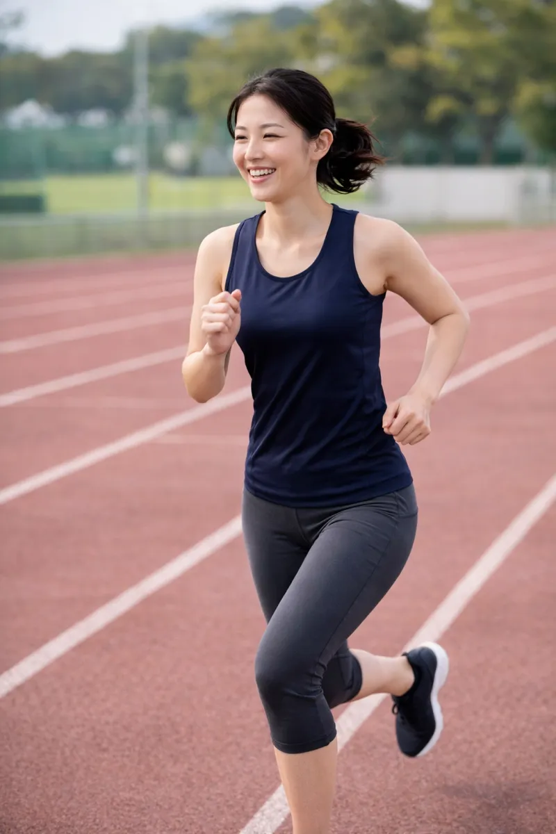 膝の痛みと片脚動作不安の施術後の様子