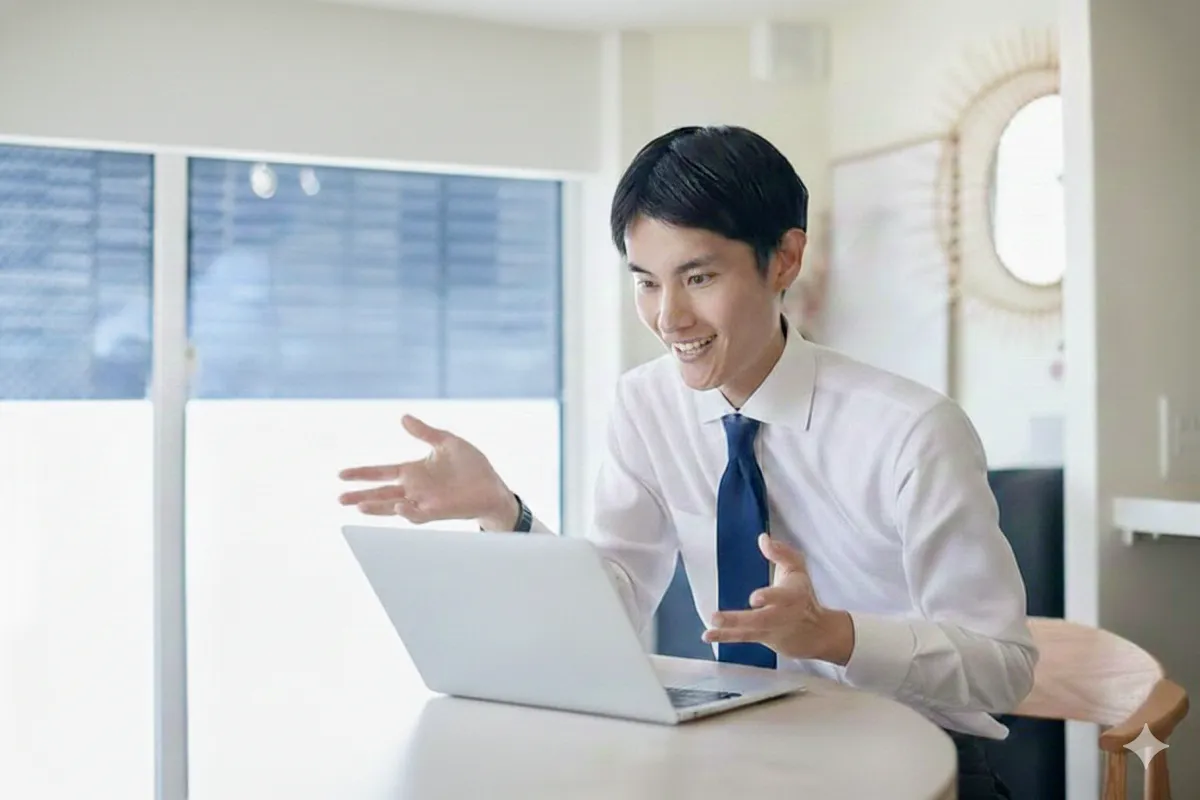 整体後に仕事中の身体が楽になったイメージ