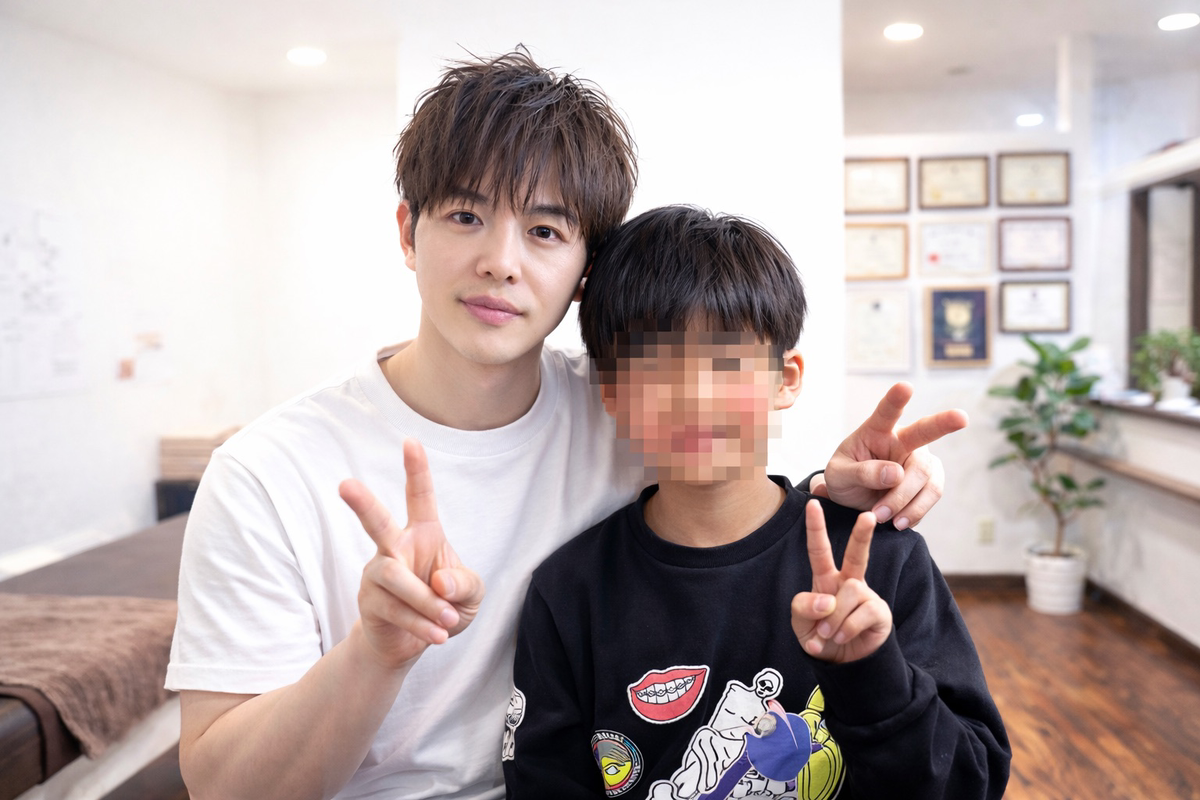 患者様との笑顔写真1